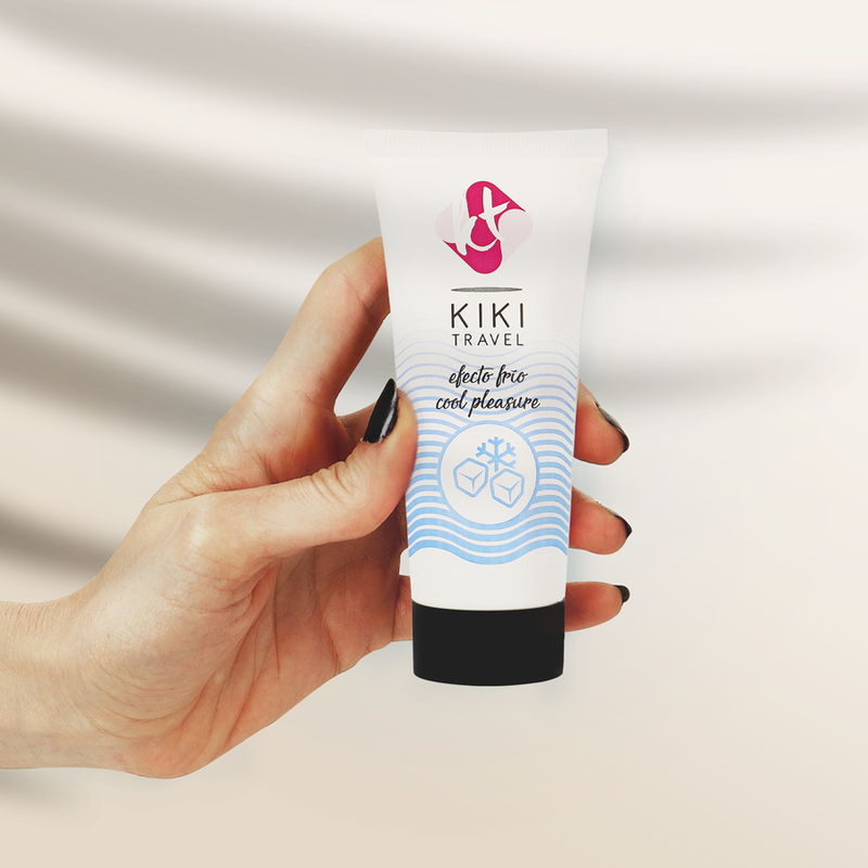 KIKÍ TRAVEL - GEL DESLIZANTE EFEITO FRIO INTENSIFICADOR 50 ML - Sex Shop Sexy