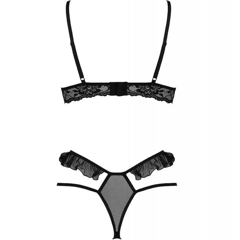 PASSION - DOLLY CONJUNTO DUAS PEÇAS PRETO S/M