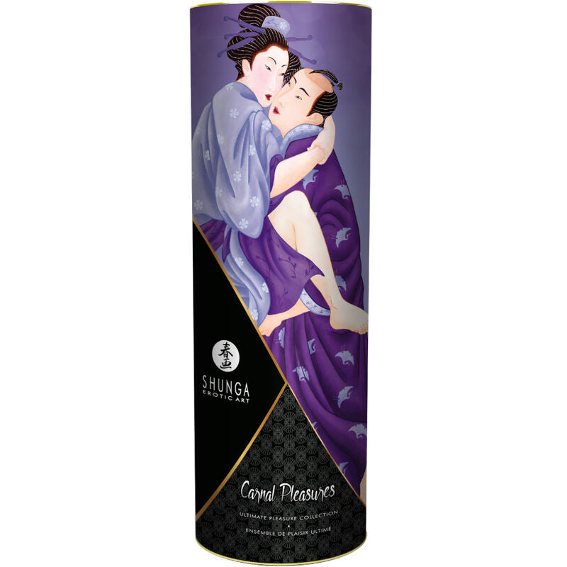 SHUNGA - KIT COLEÇÃO PRAZERES CARNAIS - Sex Shop Sexy