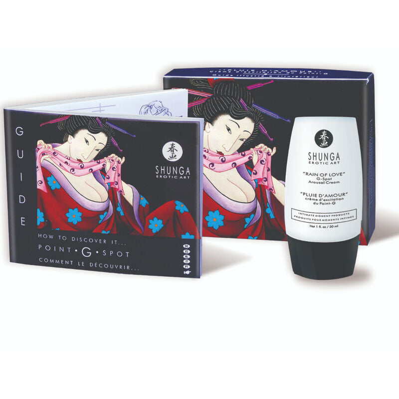 SHUNGA - CHUVA DE AMOR CREME ESTIMULANTE DO PONTO G - Sex Shop Sexy