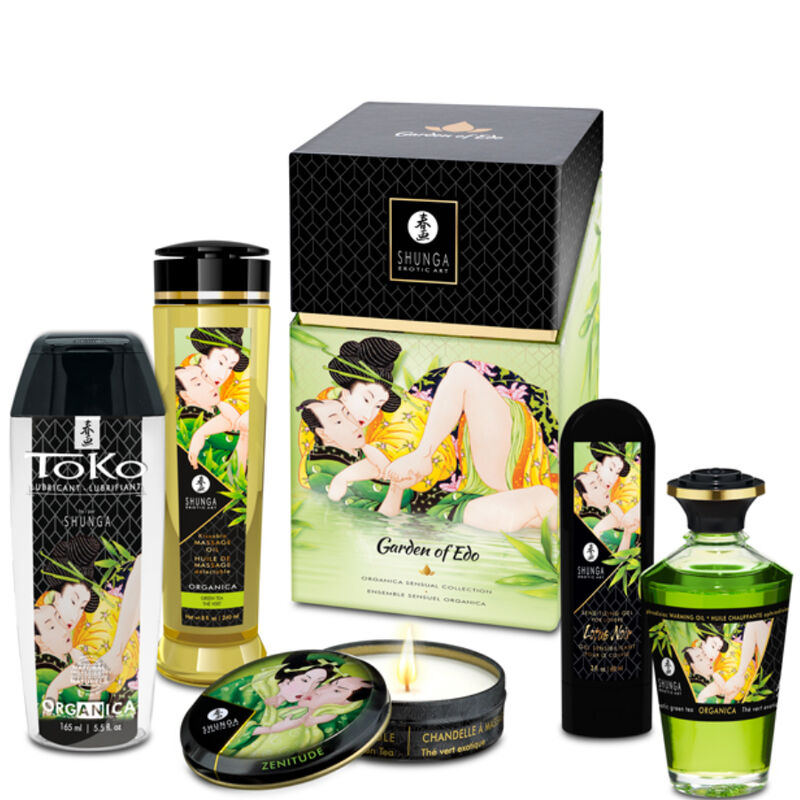 SHUNGA - KIT JARDIM DE EDO COLEÇÃO ORGÂNICA