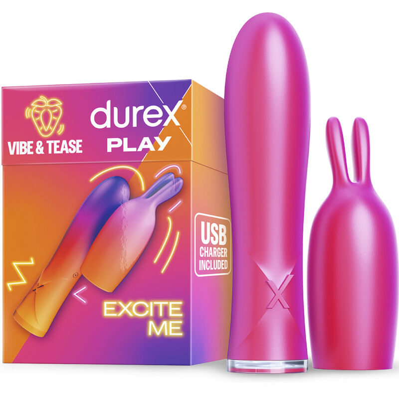 DUREX - JUGUETE VIBRADOR VIBRA Y PROVOCA