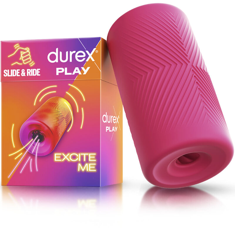 DUREX - JUGUETE MASTURBADOR DESLIZANTE Y TRANSPORTE