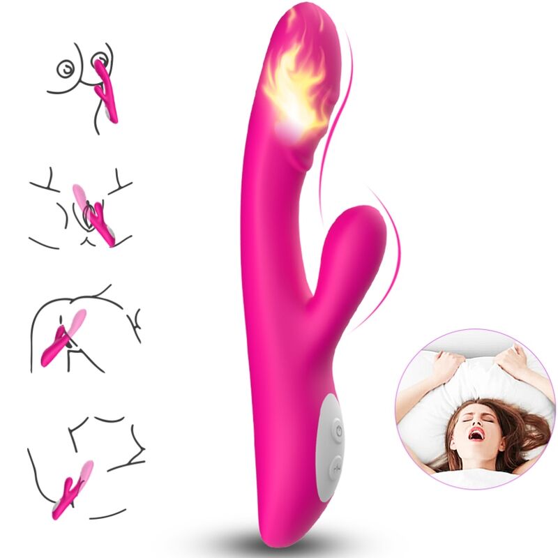 ARMONY - VIBRADOR SPARK EFEITO CALOR FUCSIA