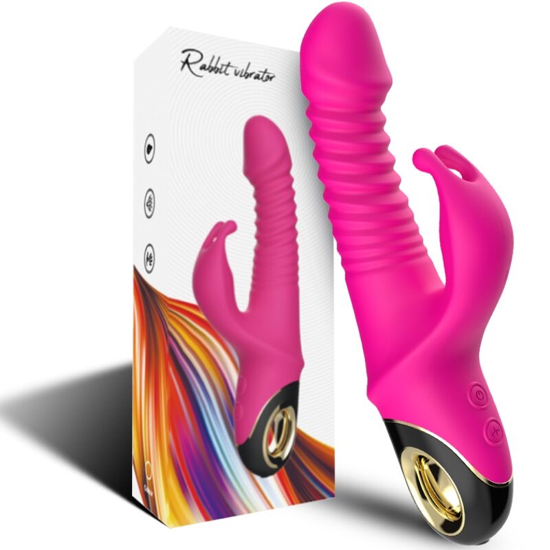 ARMONY - ZING DILDO VIBRADOR COELHO FUCSIA