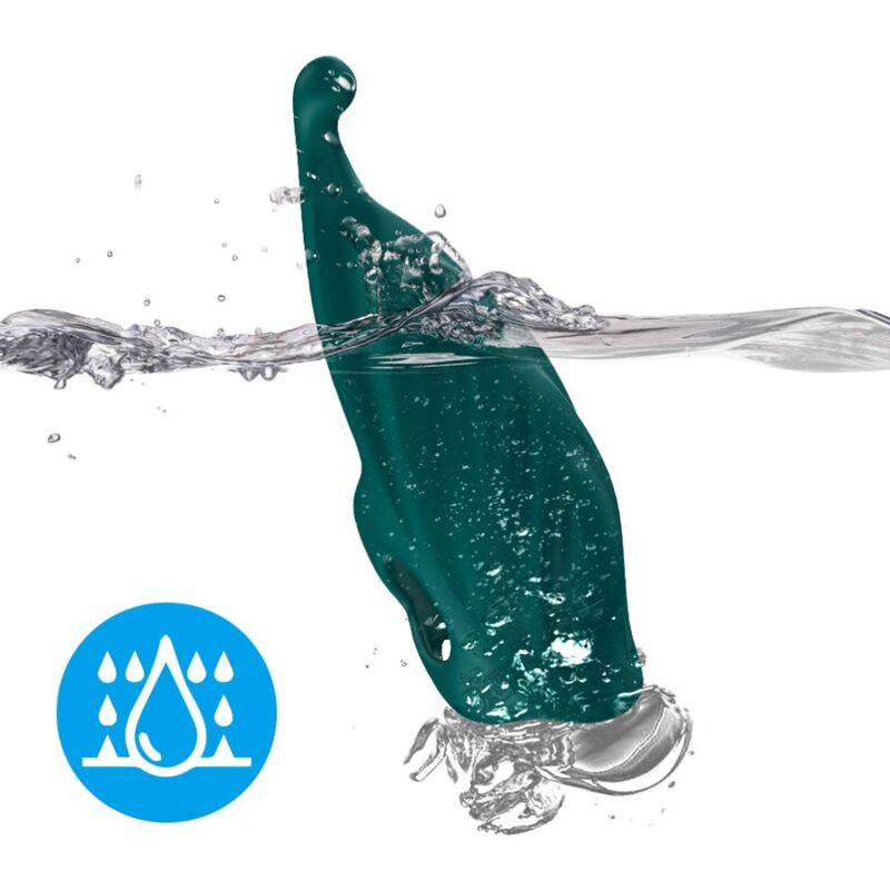 Armony - Estimulador De Dedo E Vibrador Verde
