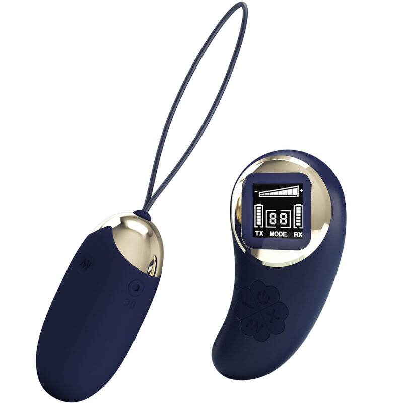 PRETTY LOVE - MINA OVO VIBRADOR COM CONTROLO REMOTO AZUL