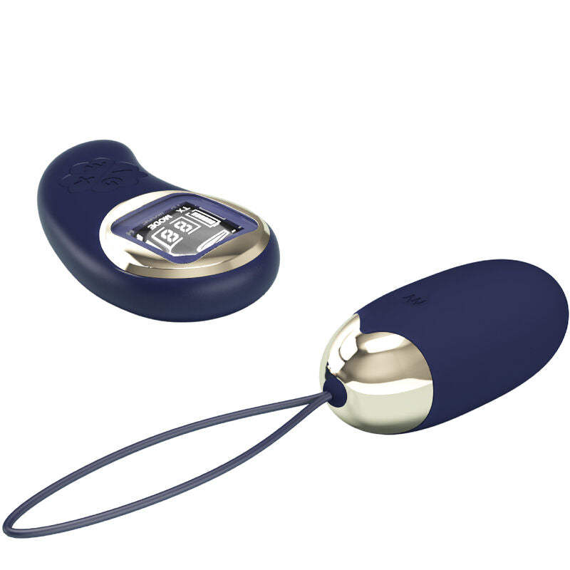 PRETTY LOVE - MINA OVO VIBRADOR COM CONTROLO REMOTO AZUL