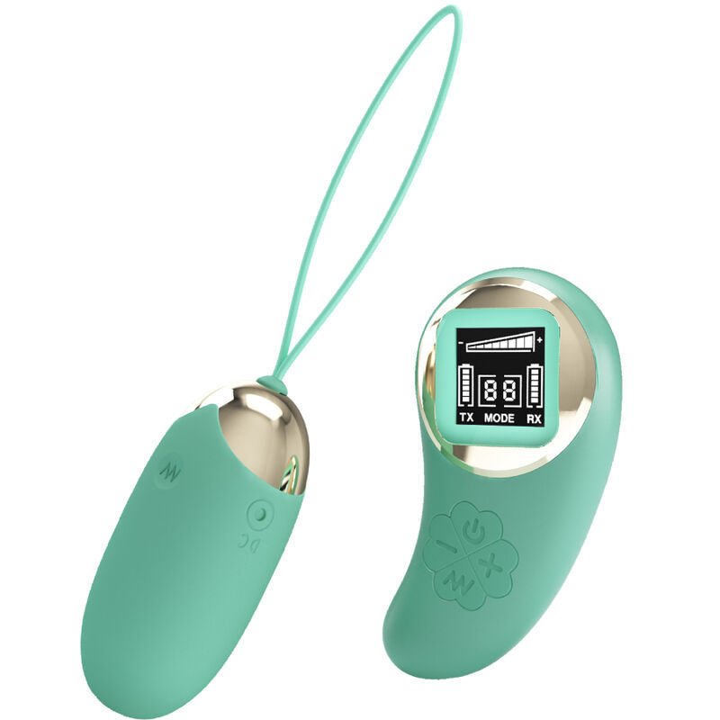 PRETTY LOVE - MINA OVO VIBRADOR COM CONTROLO REMOTO VERDE
