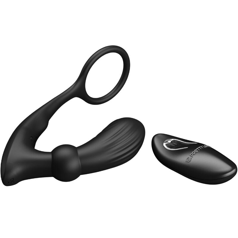 PRETTY LOVE - ANEL ANAL E VIBRADOR WARREN NEGRO