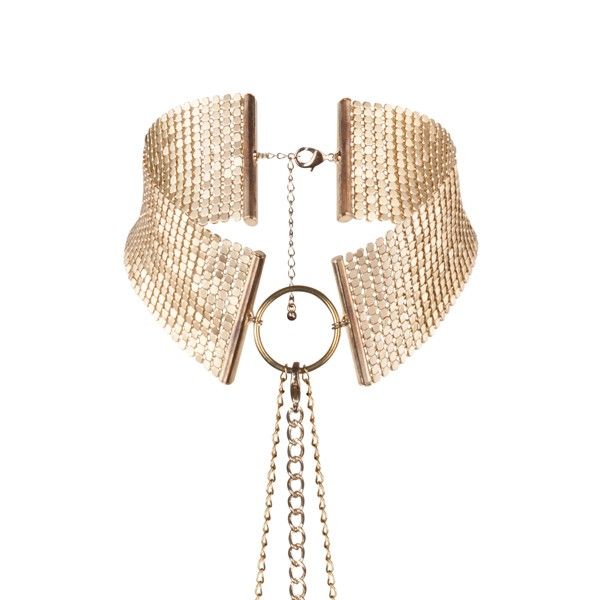 BIJOUX - DÉSIR MÉTALLIQUE COLAR METÁLICO DOURADO - Sex Shop Sexy