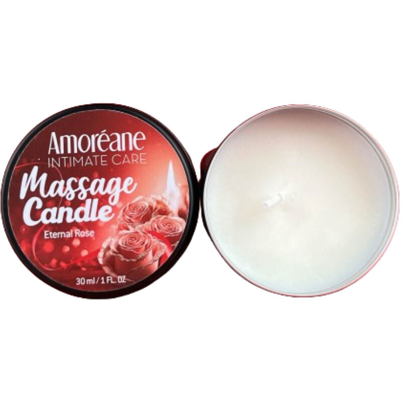 AMOREANE - VELA DE MASAJE ROSA ETERNA 30 ML