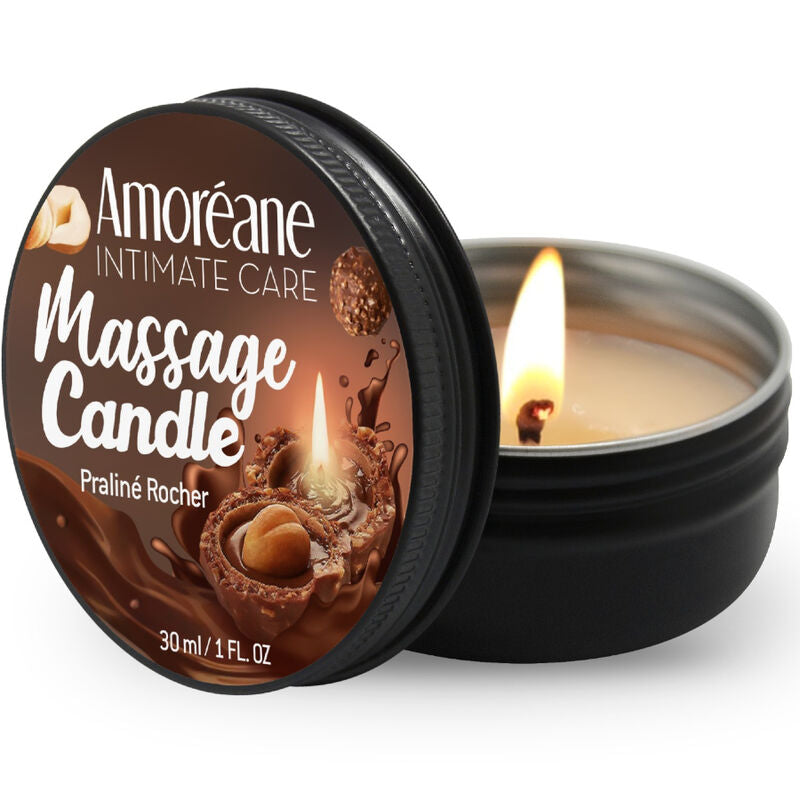 AMOREANE - VELA DE MASAJE ROCHER PRALINÉ 30 ML