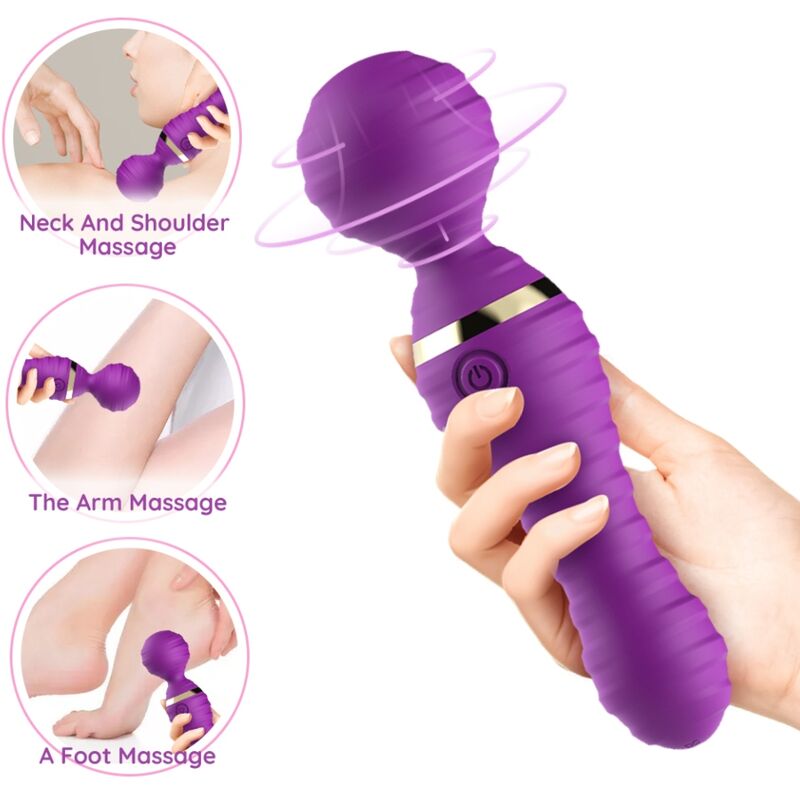 ARMONY - MASAJEADOR E VIBRADOR FREEDO PEQUENO ROXO
