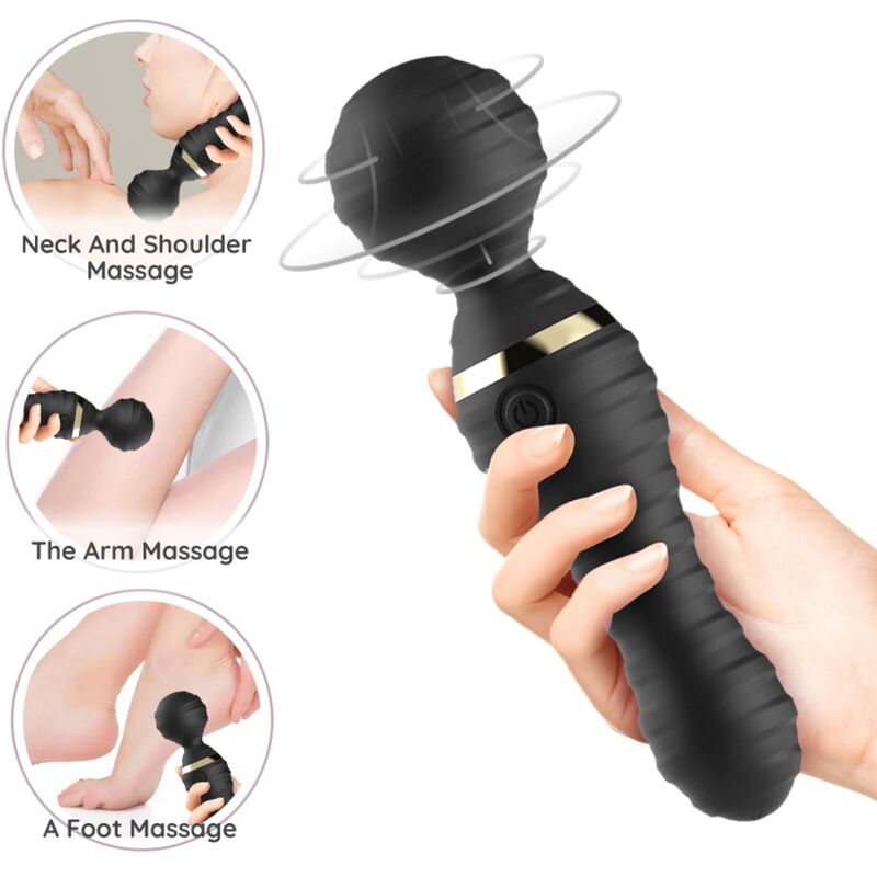 ARMONY - MASAJEADOR E VIBRADOR FREEDO PEQUENO PRETO