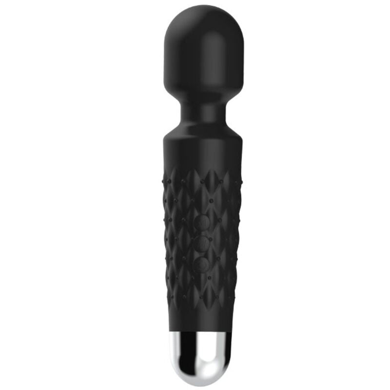 ARMONY - MASAJEADOR E VIBRADOR CARTERO CABEÇA SUPER FLEXÍVEL PRETA