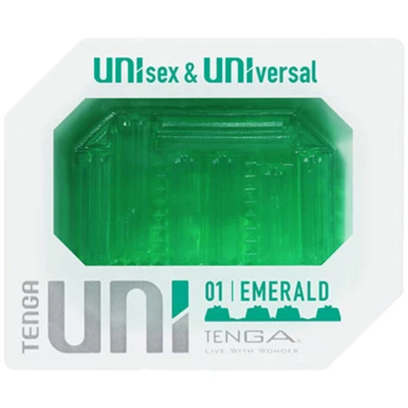 TENGA - UNI EMERALD MASTURBADOR DE DEDO
