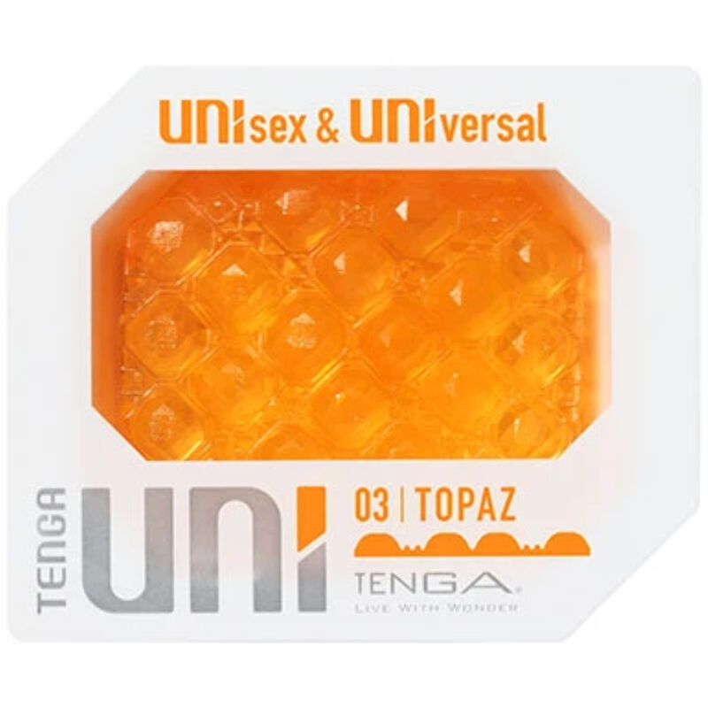 TENGA - UNI TOPAZ MASTURBADOR DE DEDO
