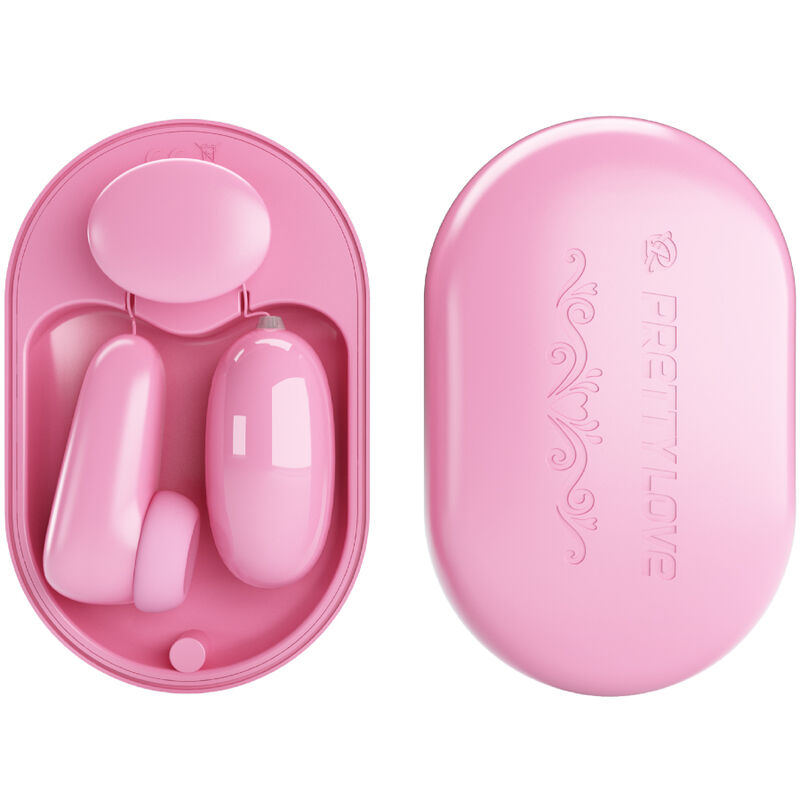PRETTY LOVE - MAGIC BOX BALA VIBRATÓRIA E ESTIMULADOR ROSA
