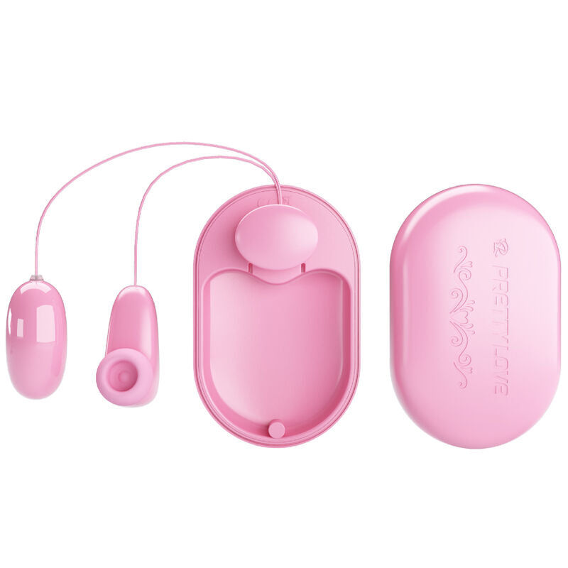 PRETTY LOVE - MAGIC BOX BALA VIBRATÓRIA E ESTIMULADOR ROSA