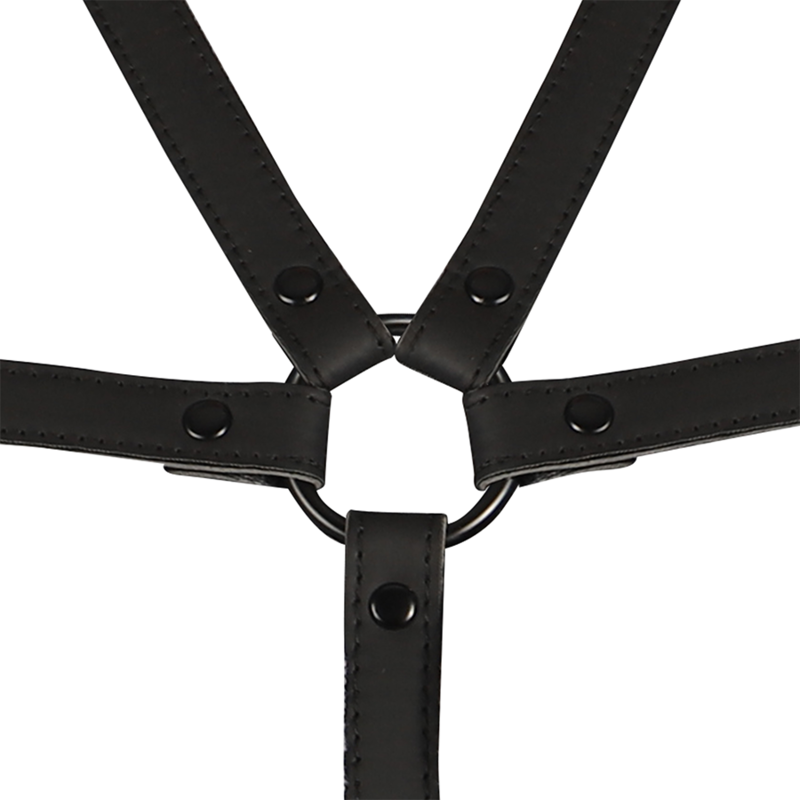 FETISH BONDAGE SUMISIVO - ARNÊS AJUSTÁVEL TORSO E BRAÇOS