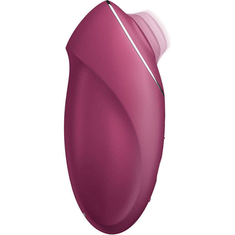 Satisfyer Tap &amp; Climax 1 Vibrador Lay-On Rojo