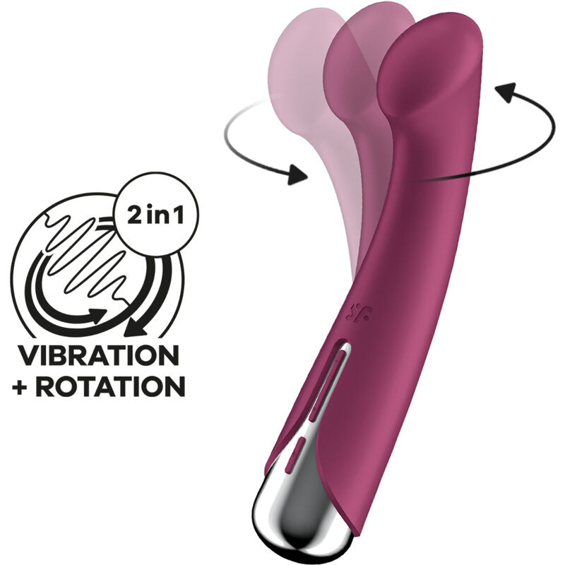 Satisfyer - Spinning G-Sport 1 Vibrador Rotativo Rojo