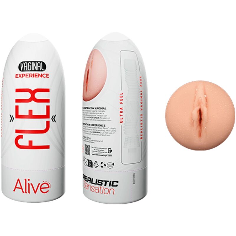 MASTURBADOR MASCULINO FLEXÍVEL VAGINA TAMANHO M