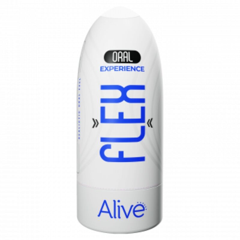 Alive - Flex Masturbador Masculino Oral Tamanho M