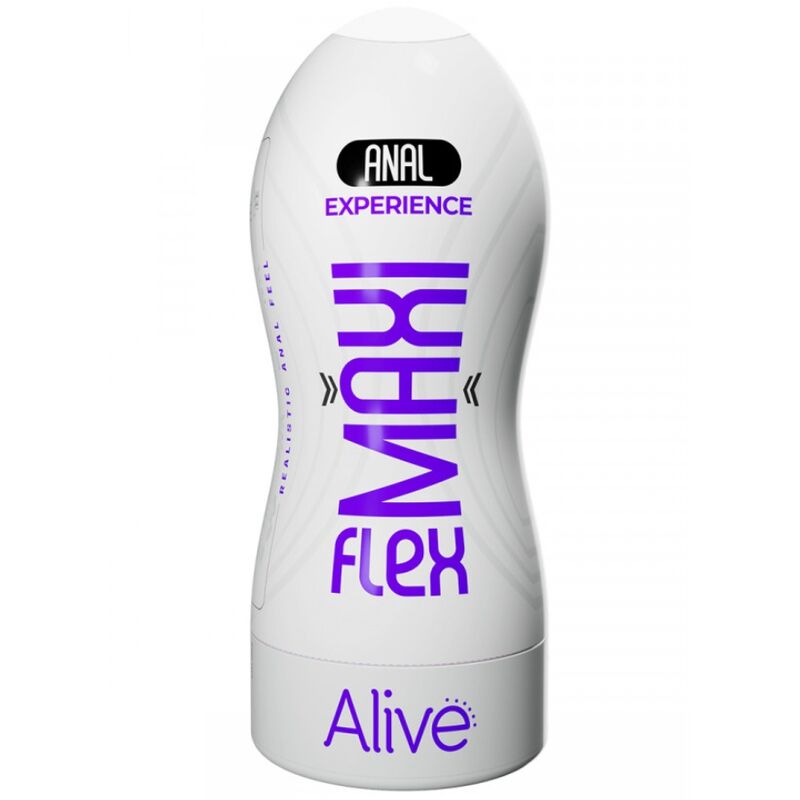 Alive - Maxi Flex Masturbador Masculino Anal Tamanho L