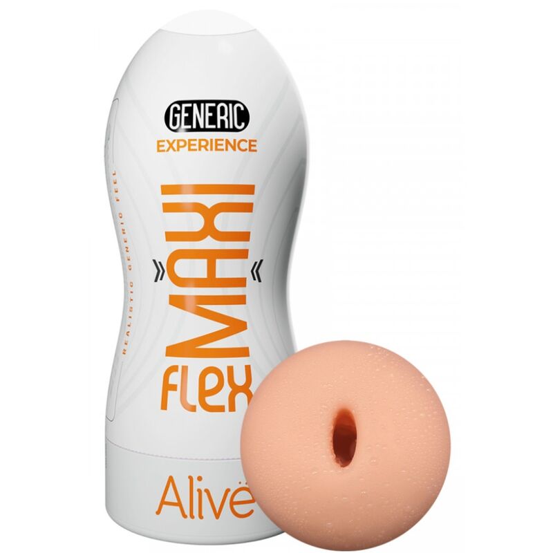 Alive - Maxi Flex Masturbador Masculino Genérico Tamanho L