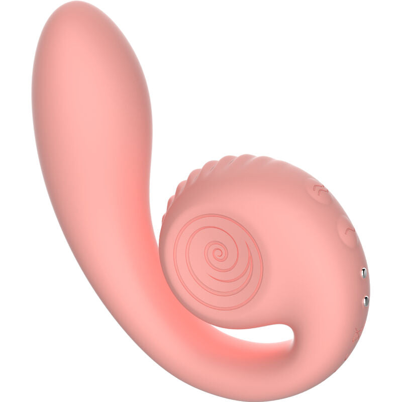 Vibrador Caracol - Gizi Estimulador Dual Rosa