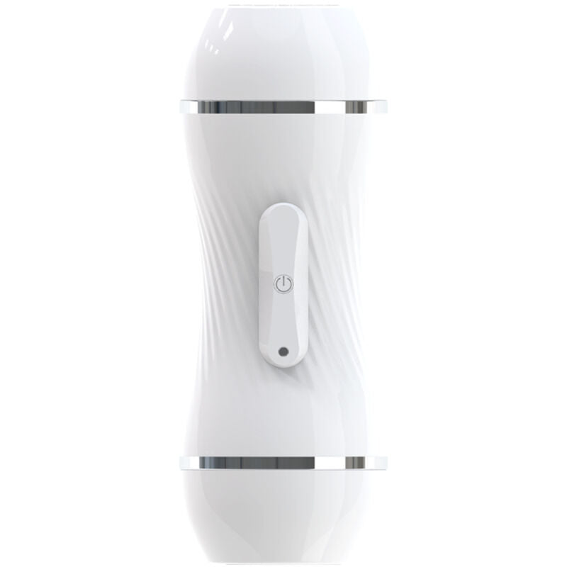 ARMONY - MASTURBADOR VIBRADOR DUPLO VAGINA Y BOCA BRANCO