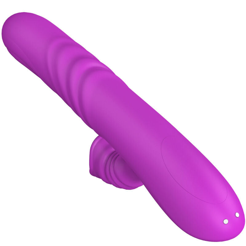 Armony - Vibrador Multifuncional Angelia Com Língua Estimulante Efeito Calor Violeta