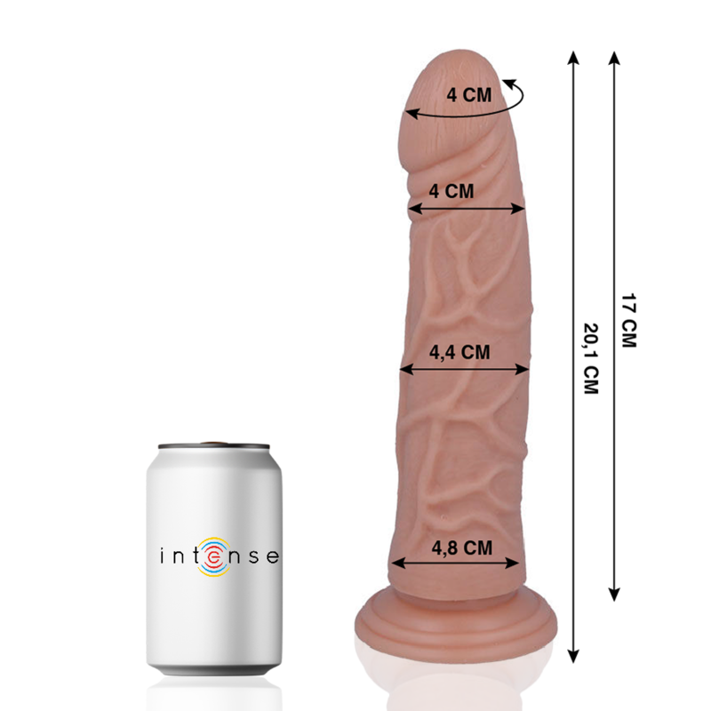MR INTENSE - 22 DILDO REALISTA 20.1 CM x 4.4 CM - Sex Shop Sexy