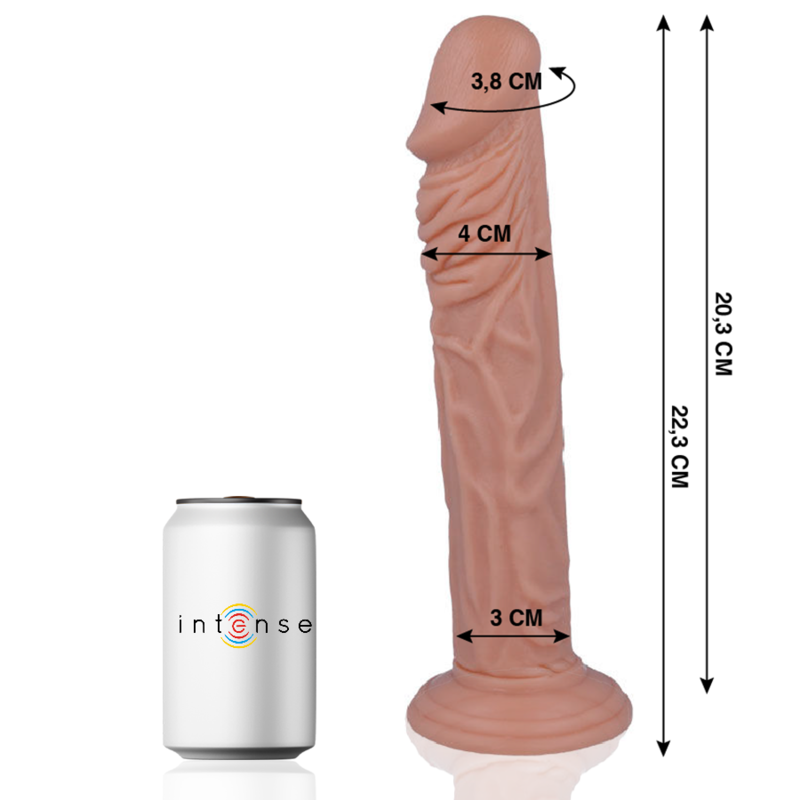 MR INTENSE - 27 DILDO REALISTA 22.3 CM x 4 CM - Sex Shop Sexy