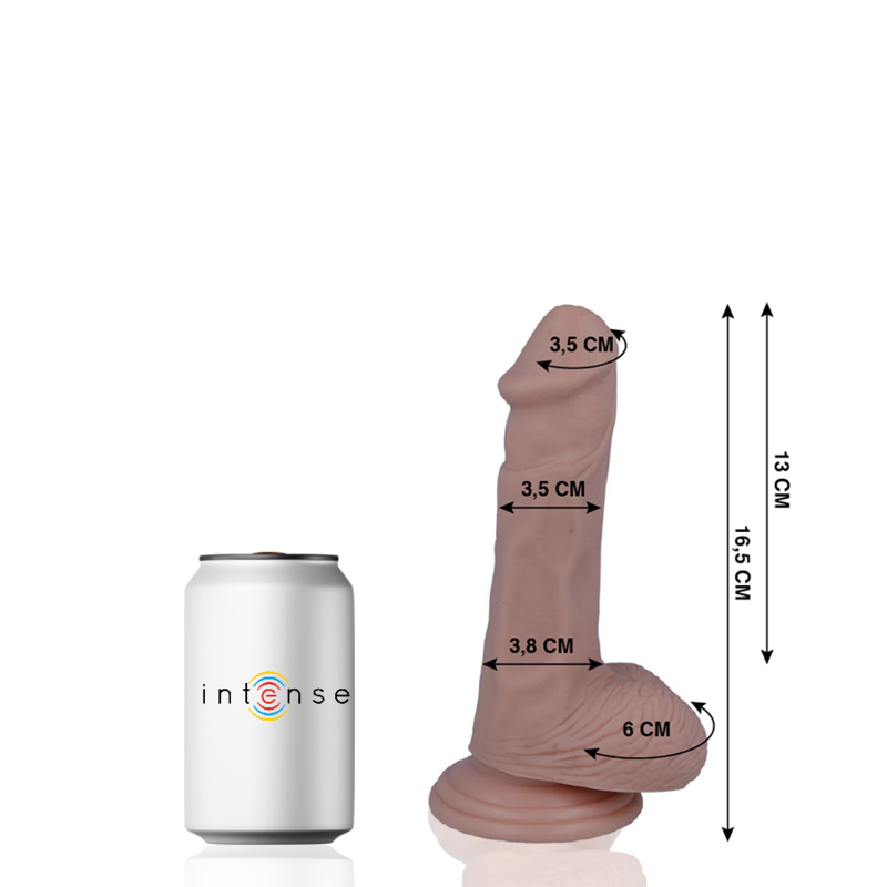 MR INTENSE - 5 DILDO REALISTA 16.5 CM x 3.5 CM - Sex Shop Sexy
