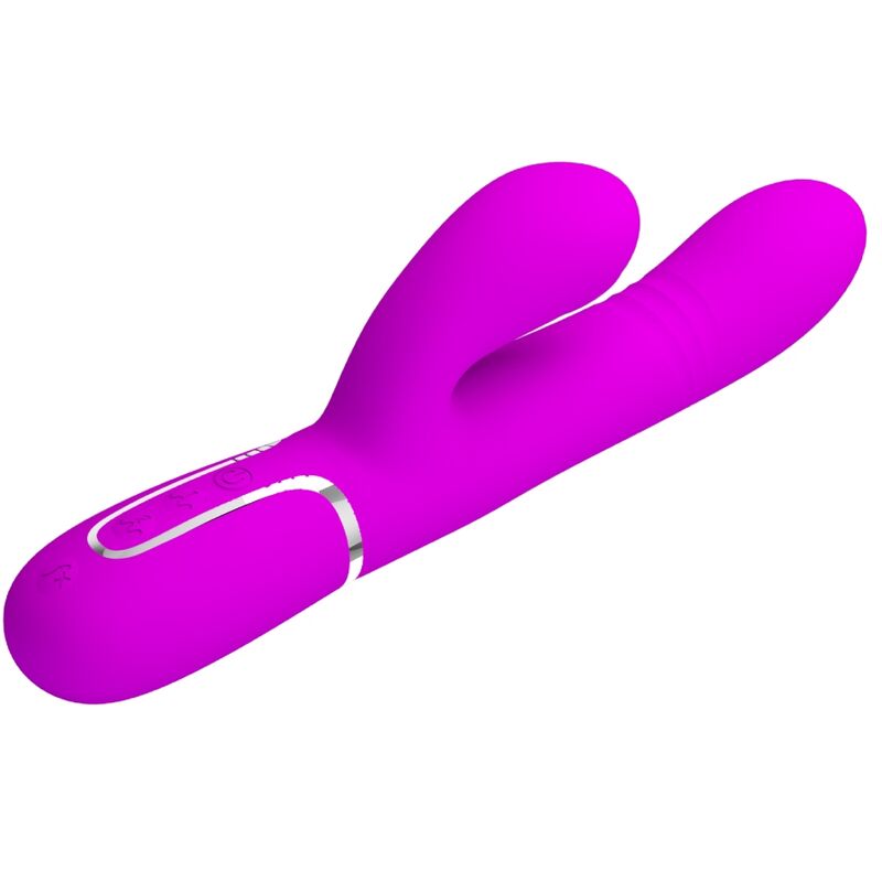 PRETTY LOVE - VIBRADOR PONTO G MULTIFUNÇÕES FUCSIA