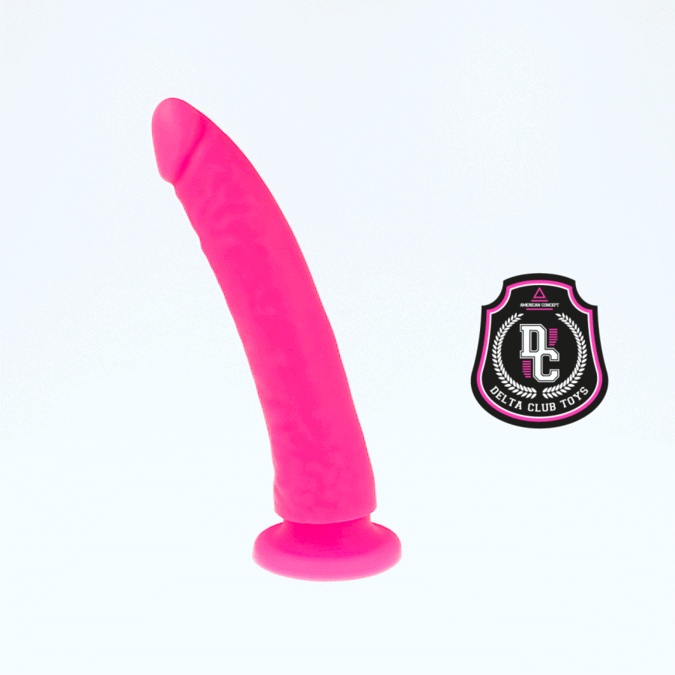 Delta Club - Toys Consolador Médico Rosa Silicona 17 Cm - 3 Cm