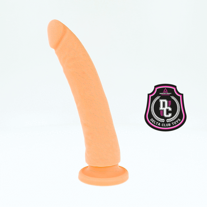 Delta Club - Brinquedo Consolador Médico Silicona Natural 20 Cm - 4 Cm
