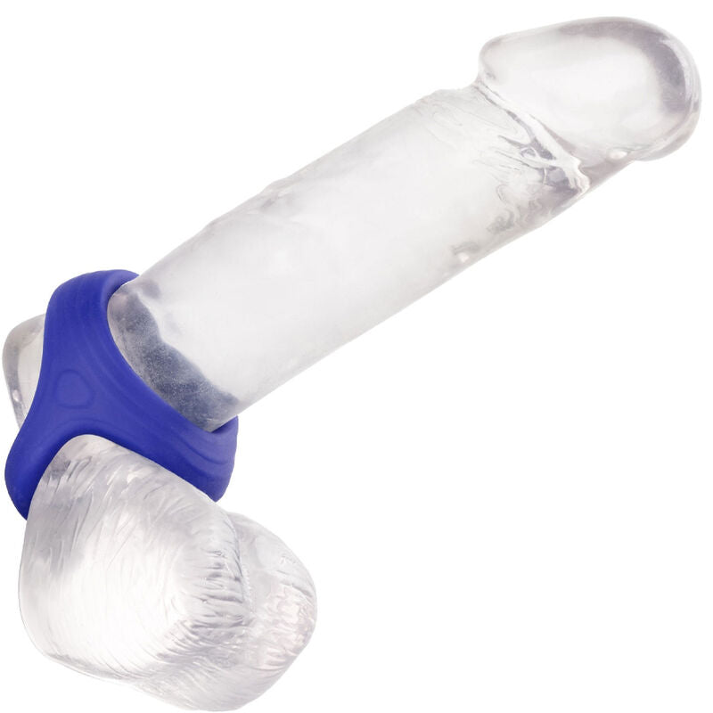 Calexotics - Anel Duplo Almirante Polla Bola Azul