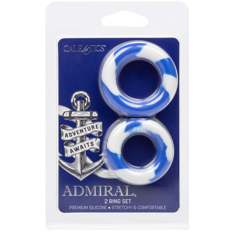 CALEXOTICS - ADMIRAL SET 2 ANÉIS PARA PÊNIS