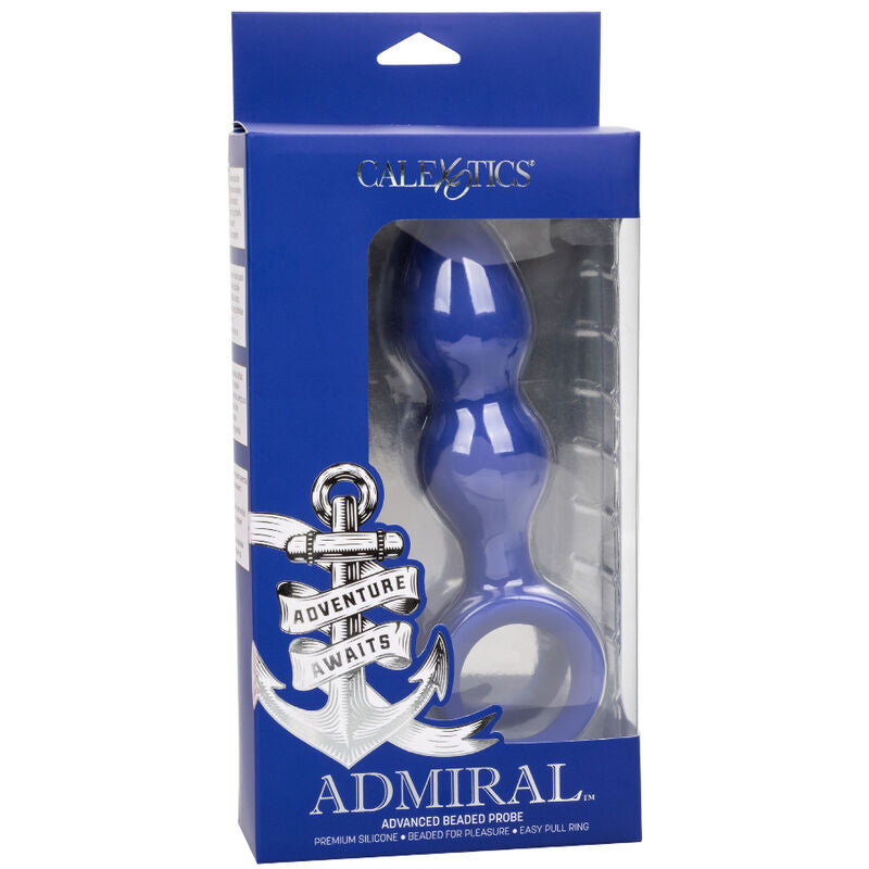 CALEXOTICS - ADMIRAL PLUG ANAL AVANÇADO AZUL