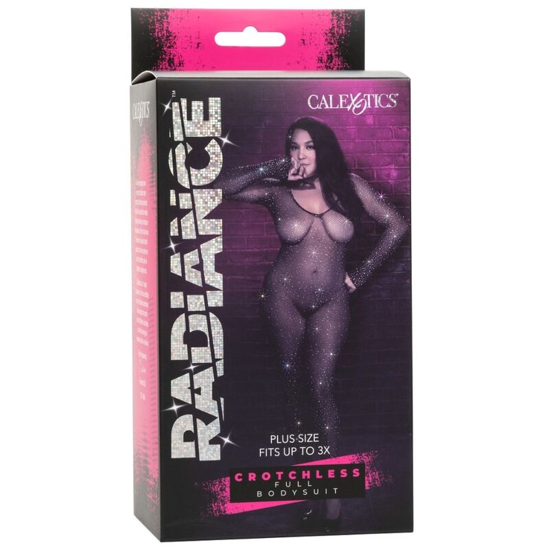 CALEXOTICS - BODY RADIANCE COMPLETO SIN ENTREPIERNA TALLA GRANDE