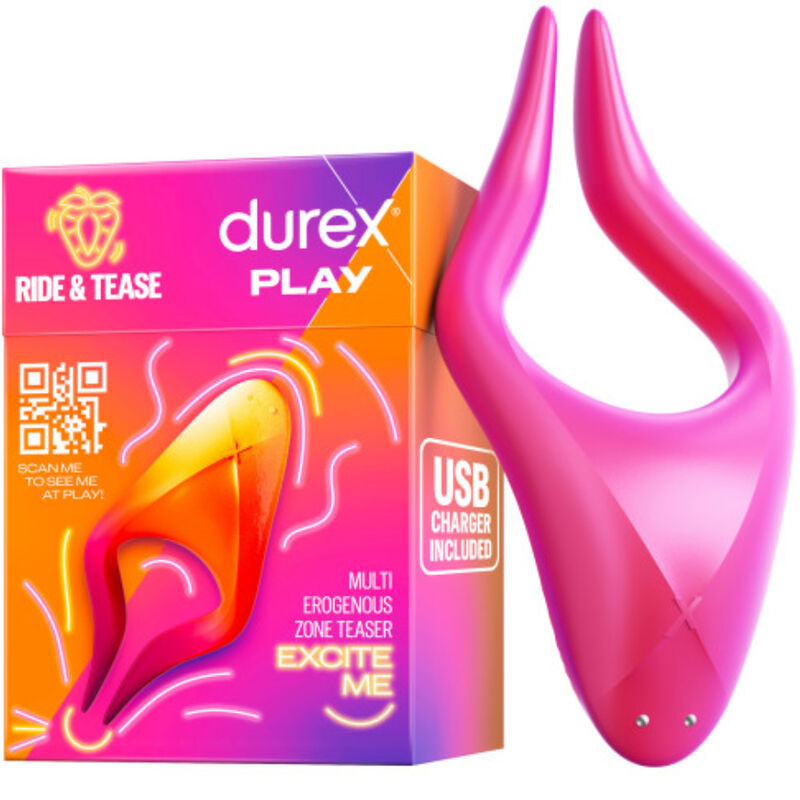 DUREX - BRINQUEDO MULTIESTIMULADOR RIDE &amp; TEASE