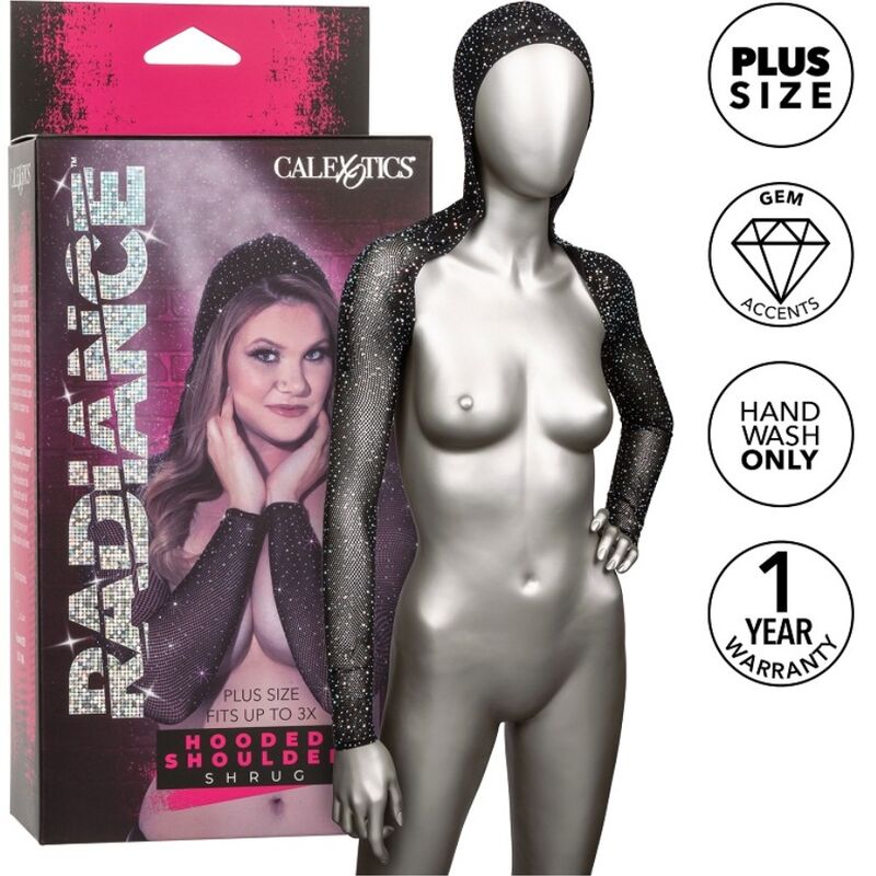CALEXOTICS - RADIANCE OMBRO COM CAPUZ RIN TALLA GRANDE