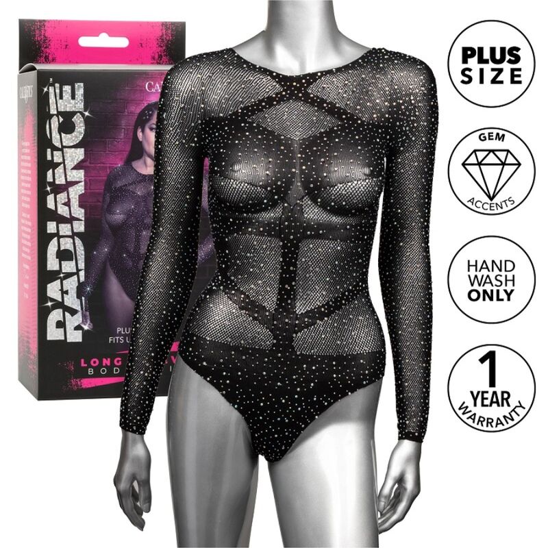 CALEXOTICS - RADIANCE BODY MANGA COMPRIDA RHINE TALLA GRANDE
