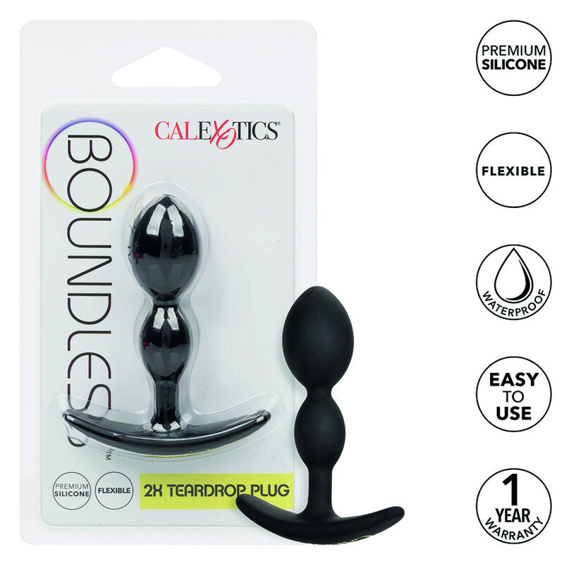 CALEXOTICS - BOUNDLESS PLUG ANAL LÁGRIMA DUPLO