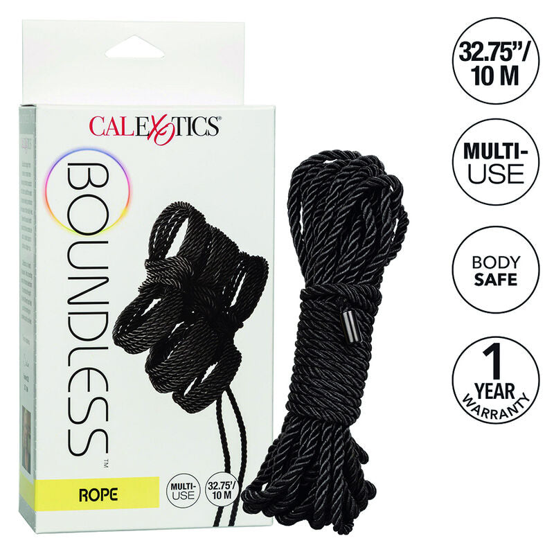 CALEXOTICS - BOUNDLESS CORDA 10 M PRETA