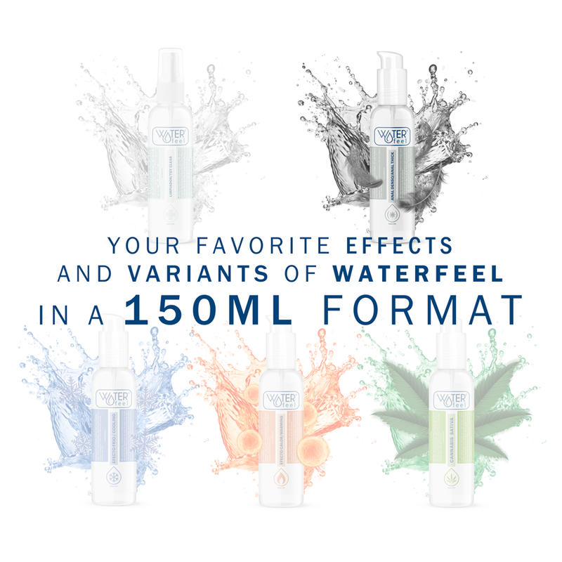 WATERFEEL - LUBRIFICANTE ANAL 150 ML - Sex Shop Sexy